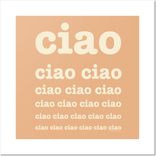 Ciao. ciao ciao ciao ciao ciao. Posters and Art